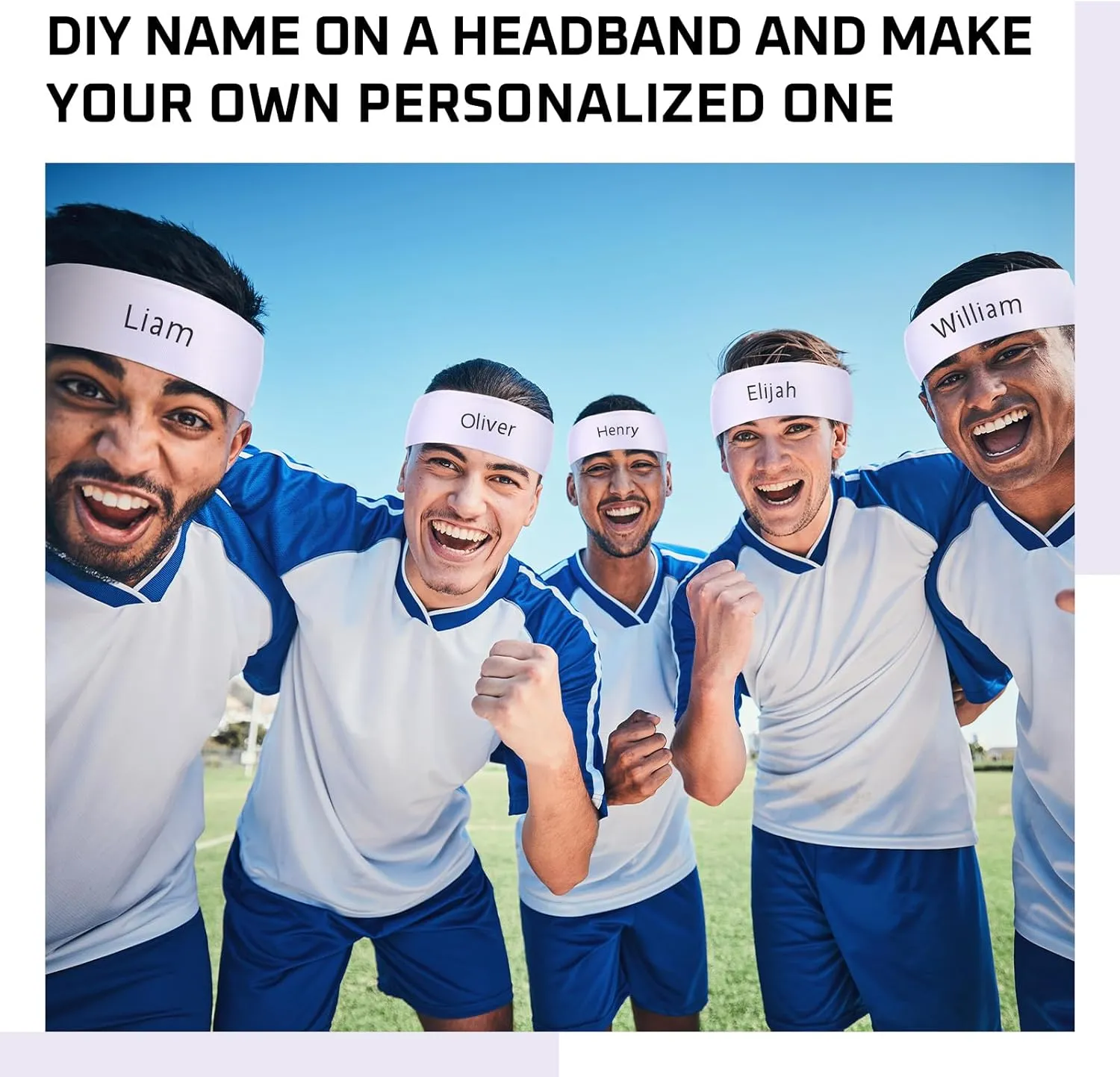 Hiboom 30 Pack Tie Headband Bulk Sports Tennis Head Tie Ninja Karate Tie Back Athletic Sweatbands Adjustable Hair Bands for Women Men Basketball, Football, Soccer, Running, Yoga Workout