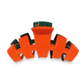 Large Teleties Claw Clip - University of Miami