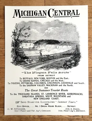 Michigan Central Railroad Art Print