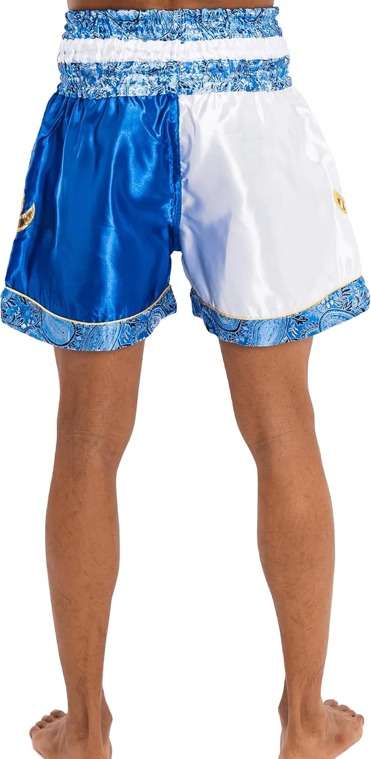 Muay Thai Shorts for Men Women Slim Cut MMA Boxing Shorts Training Kickboxing Clothing Martial Arts Trunks