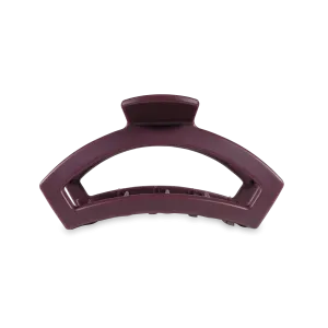 Open Burgundy Bliss Medium Hair Clip