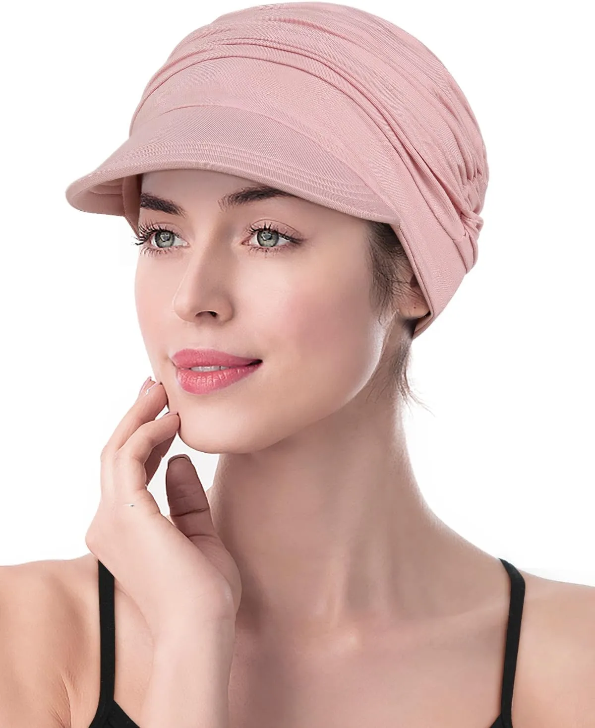 Soft Bamboo Baseball Cap for Chemo Women