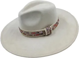 Suede Fedora Hats for Women Men Wide Brim Panama Cowboy Hat Jazz Church Sombrero Caps 13 55-58CM