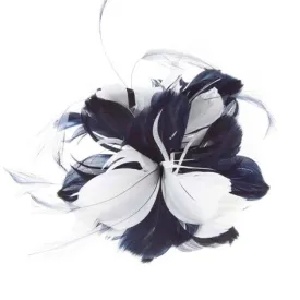 Two Tone Feather Clip